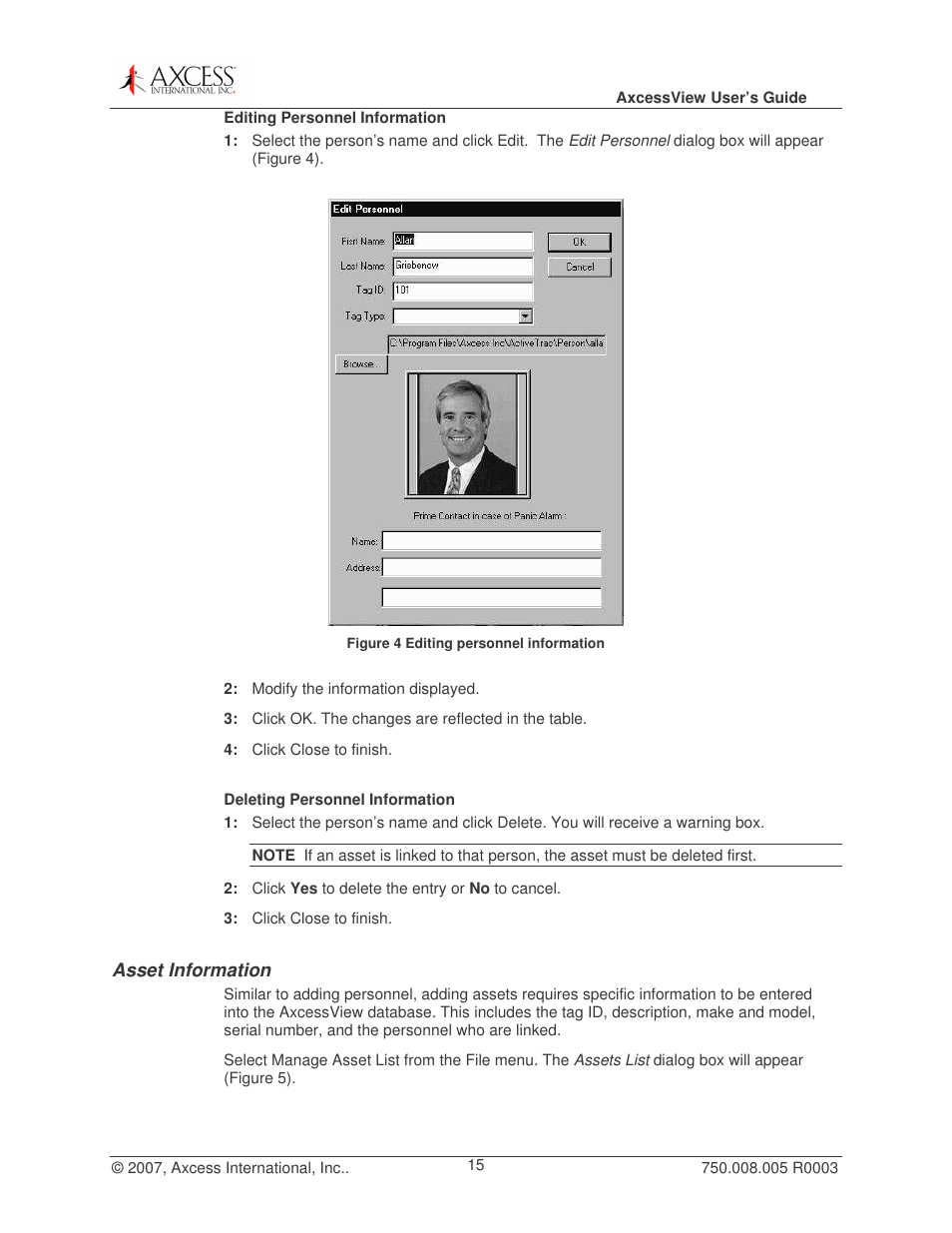 Axcess AxcessView User Guide User Manual | Page 15 / 35