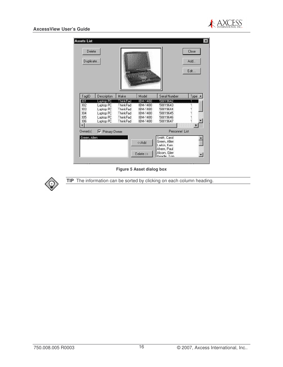 Axcess AxcessView User Guide User Manual | Page 16 / 35