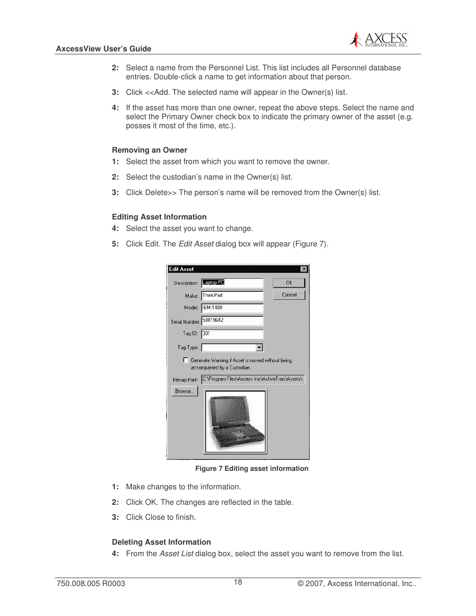 Axcess AxcessView User Guide User Manual | Page 18 / 35