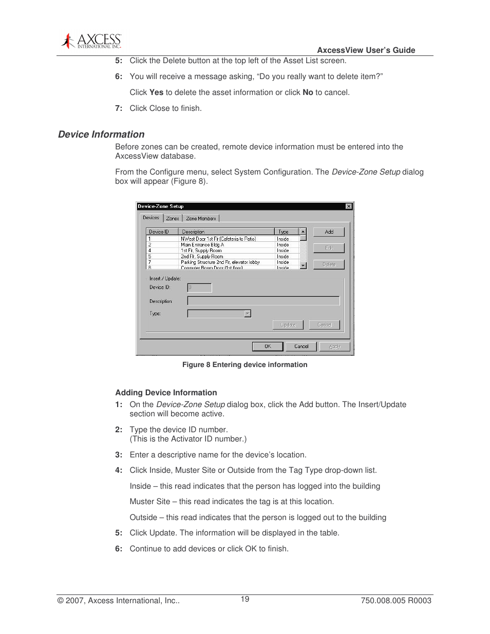 Axcess AxcessView User Guide User Manual | Page 19 / 35