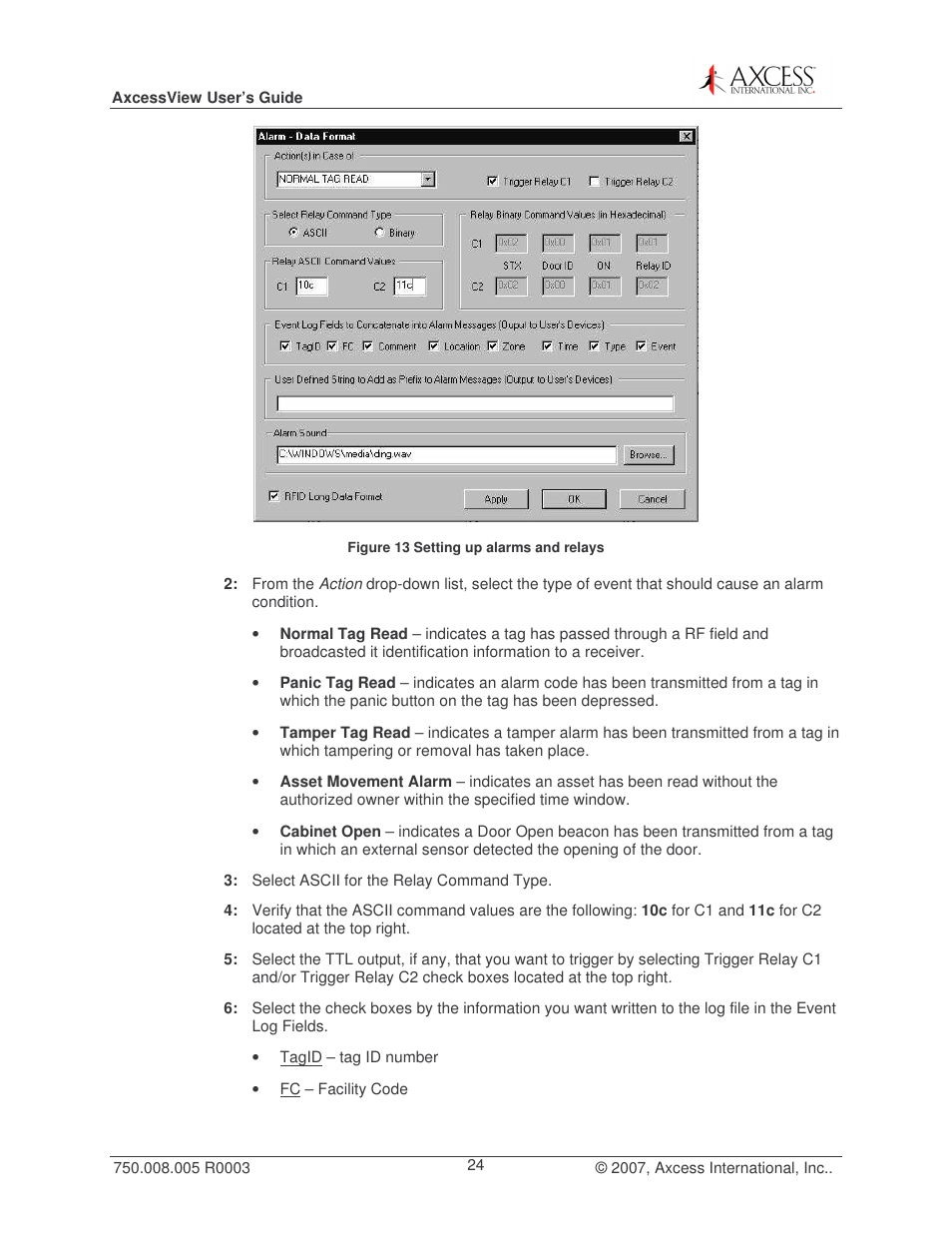 Axcess AxcessView User Guide User Manual | Page 24 / 35
