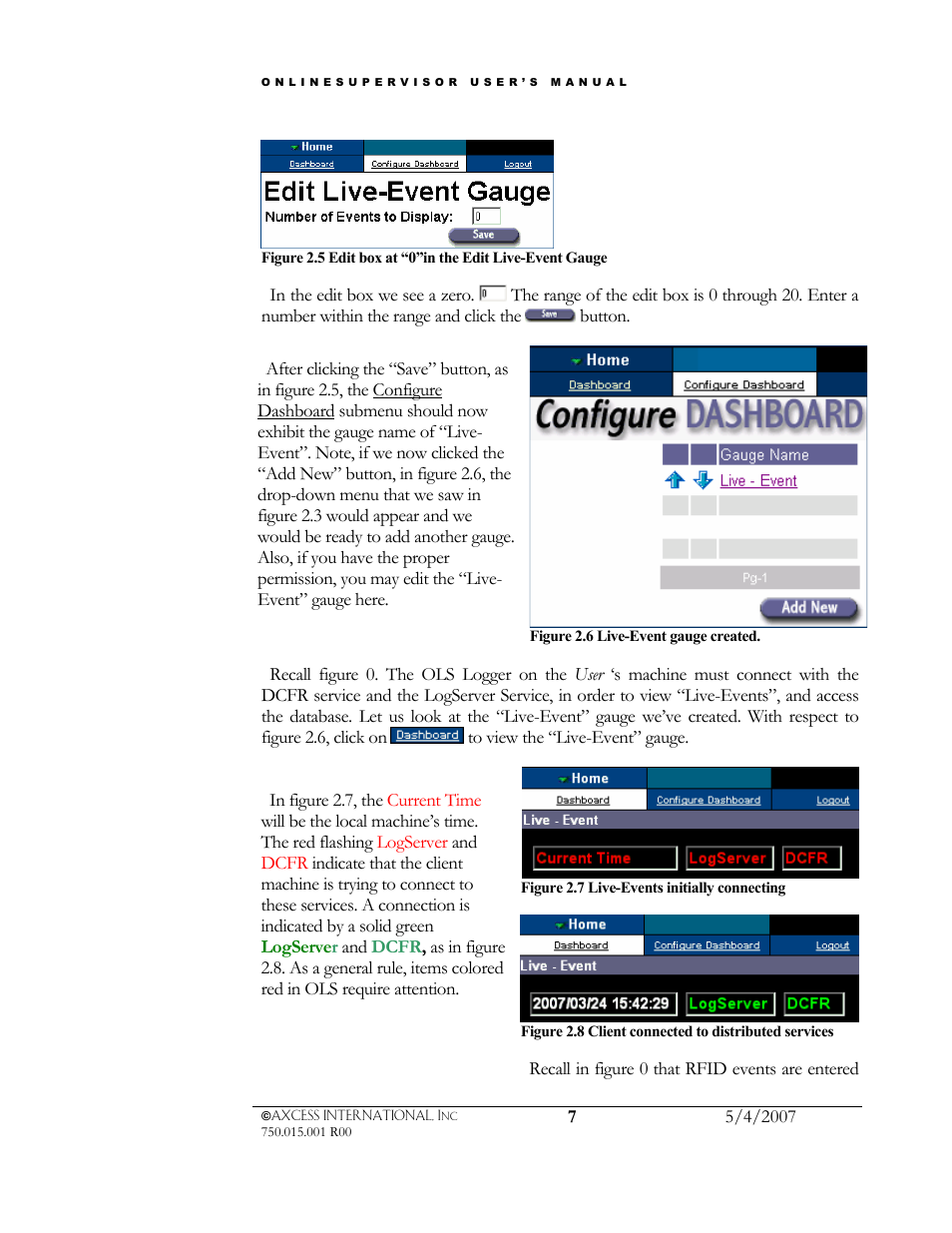 Axcess e/OLS User Manual User Manual | Page 10 / 28