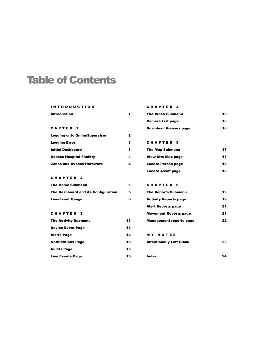 Axcess e/OLS User Manual User Manual | Page 3 / 28