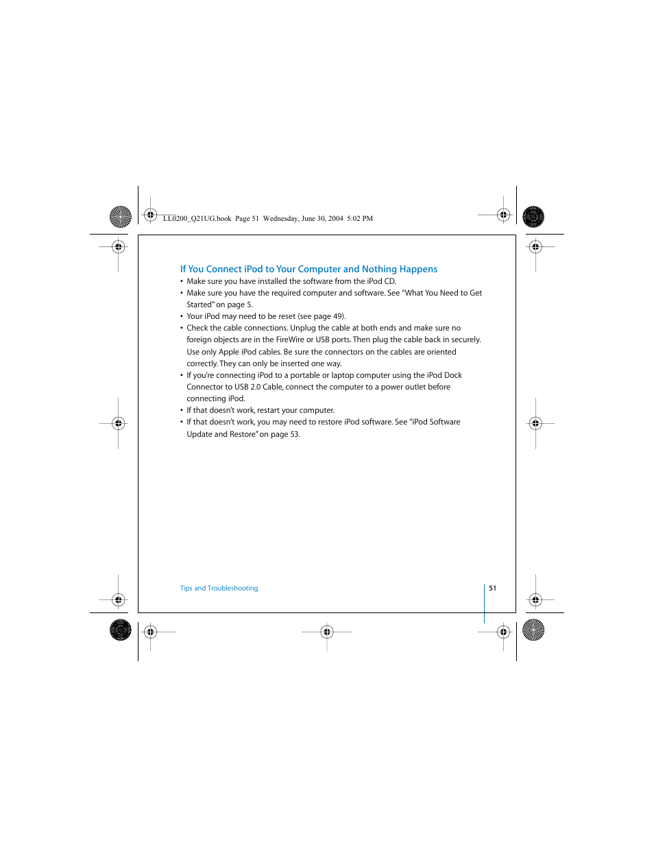 Apple iPod (User’s Guide) User Manual | Page 51 / 64