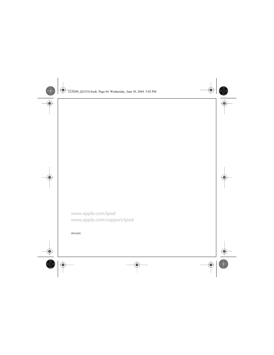 Apple iPod (User’s Guide) User Manual | Page 64 / 64