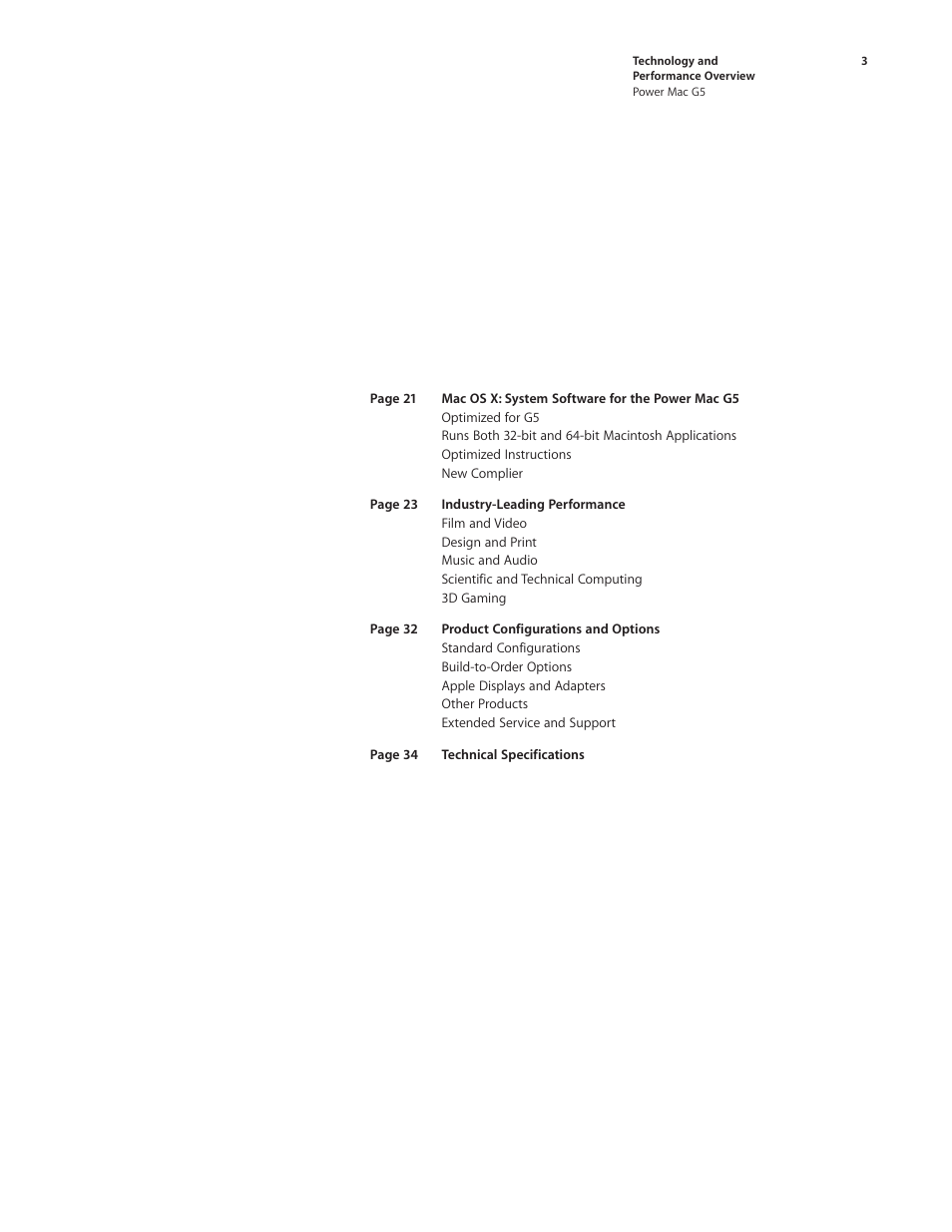 Apple Power Mac G5 User Manual | Page 3 / 36