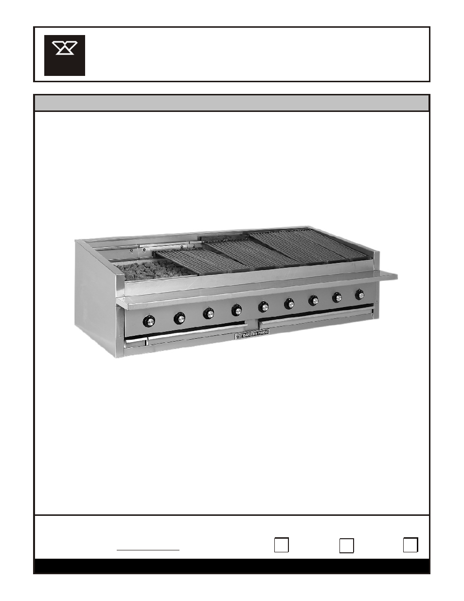 Bakers Pride LCB-60R/GS User Manual | 4 pages