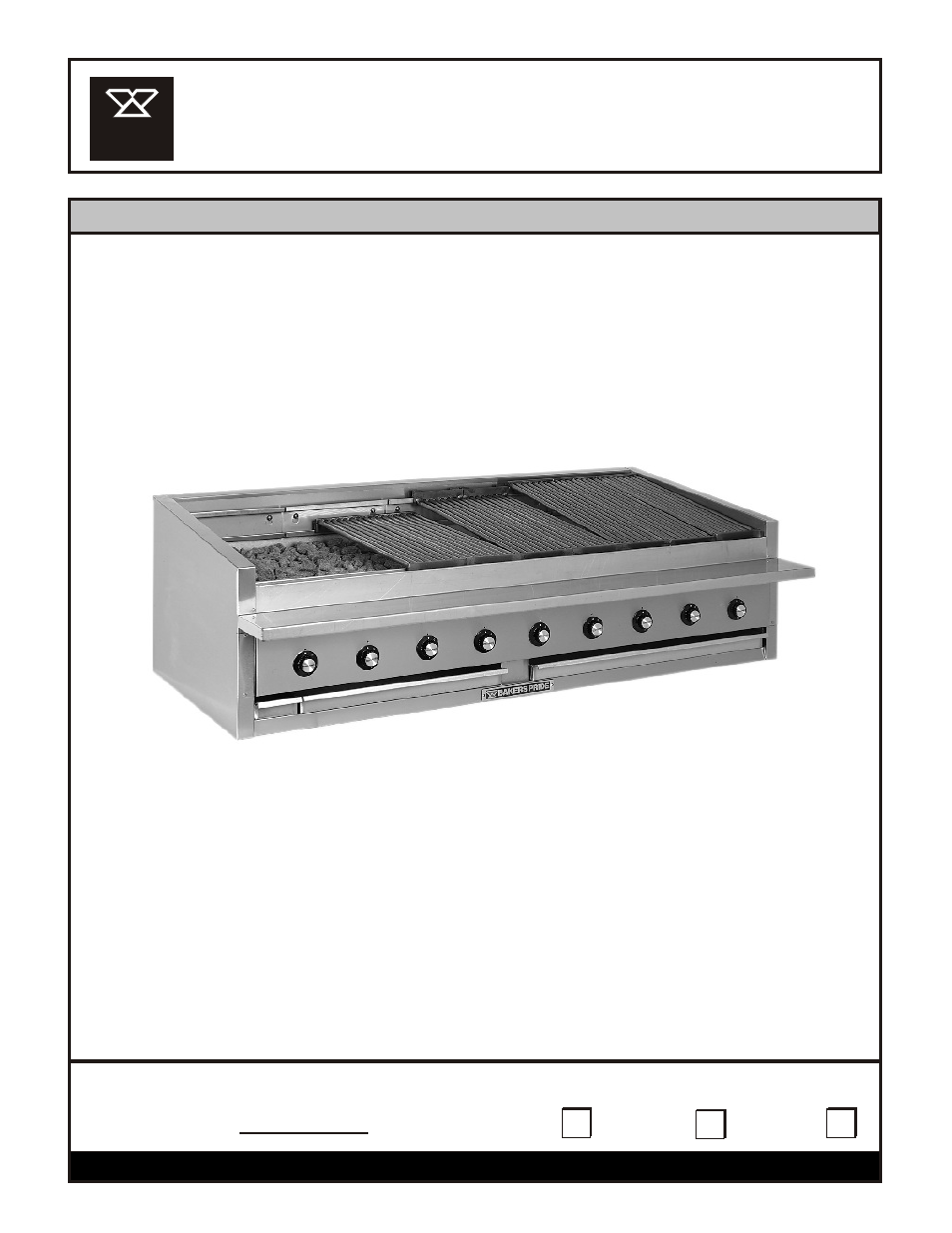 Bakers Pride LCB-48R/GS User Manual | 4 pages
