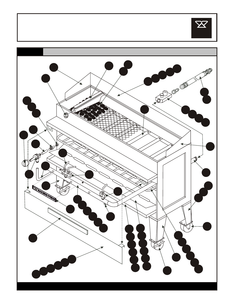 Sgbr | Bakers Pride SGBR-2, 3, 4, 5, 6, 7 User Manual | Page 2 / 4