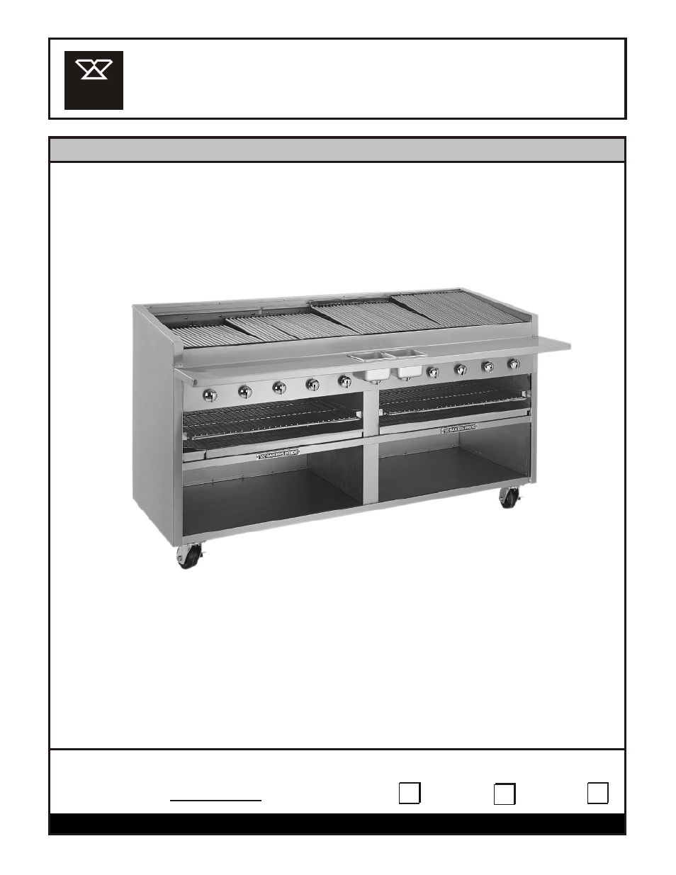 Bakers Pride FLB-72R/GS User Manual | 4 pages