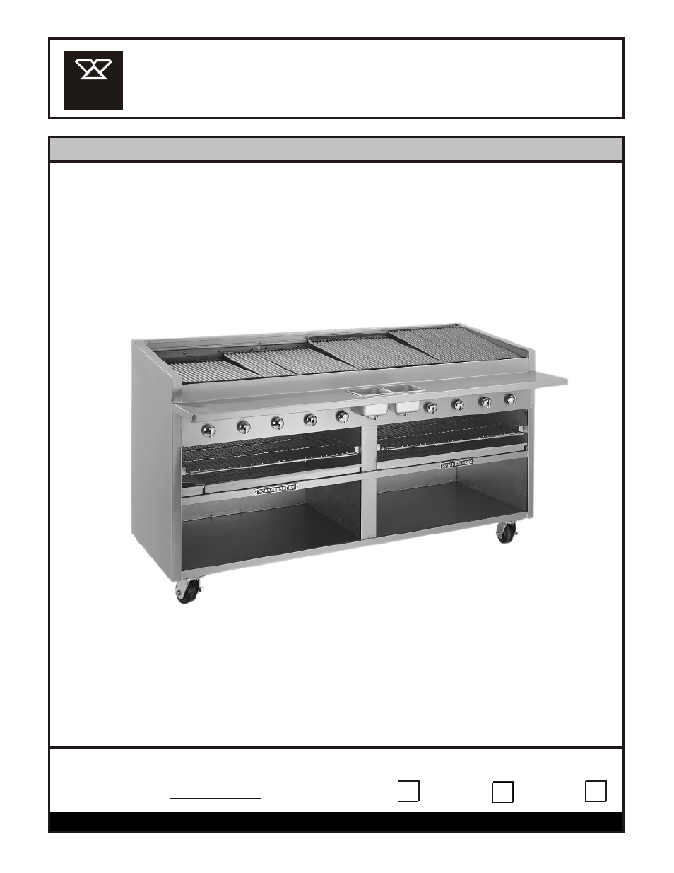 Bakers Pride FLB-24R/GS User Manual | 4 pages