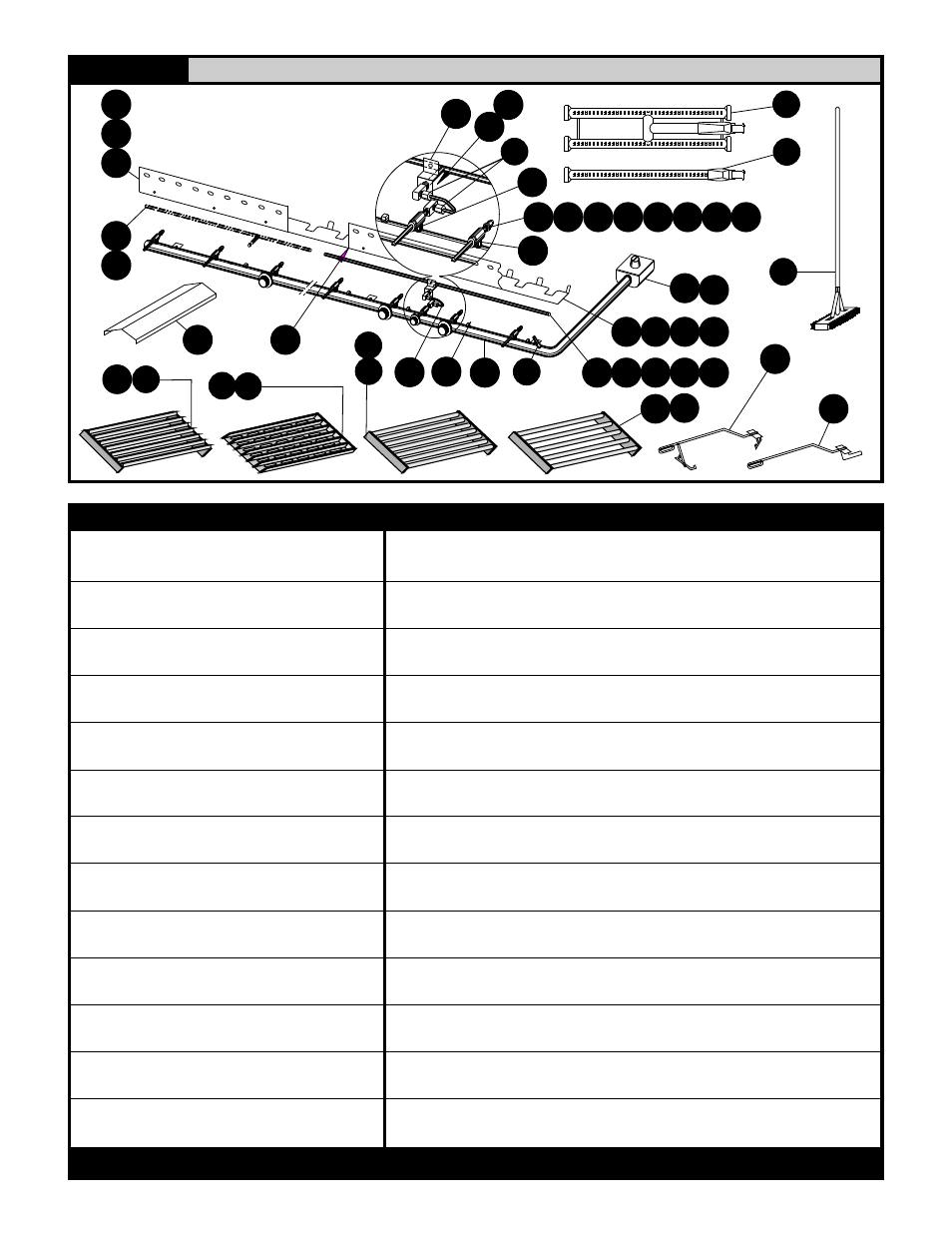 Exploded view (f-60 shown) | Bakers Pride F-R Series User Manual | Page 4 / 4