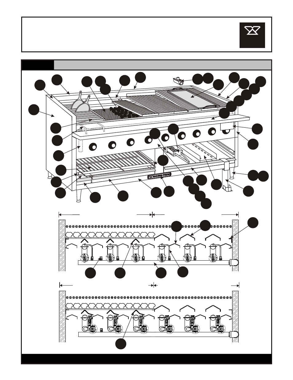 Ctb-60, Ctb-60r/gs | Bakers Pride CTB-60R/GS User Manual | Page 2 / 4
