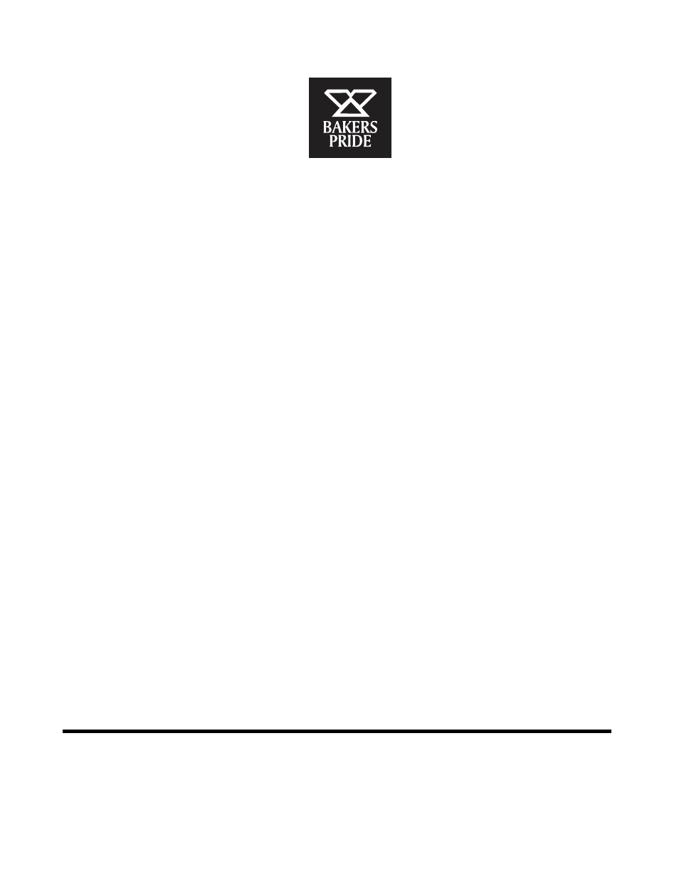 Bakers pride oven co. inc | Bakers Pride BPCV-2-2W Manual User Manual | Page 14 / 14