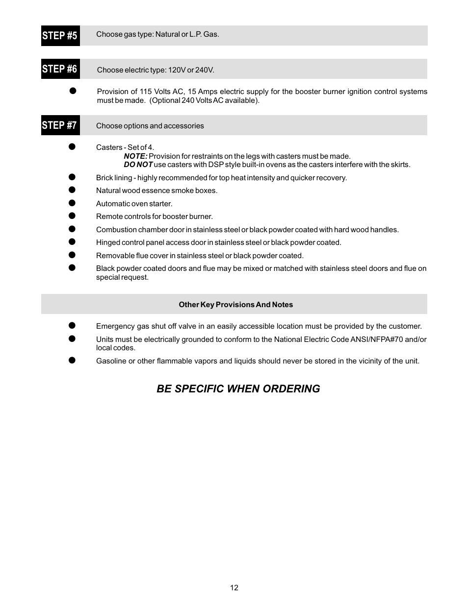 Bakers Pride FC-816 Manual User Manual | Page 12 / 32