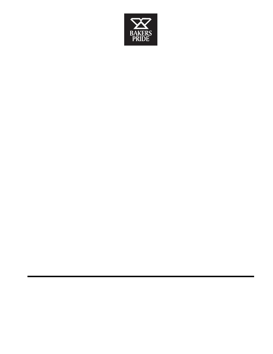 Bakers Pride BP-6575 Manual User Manual | Page 9 / 9