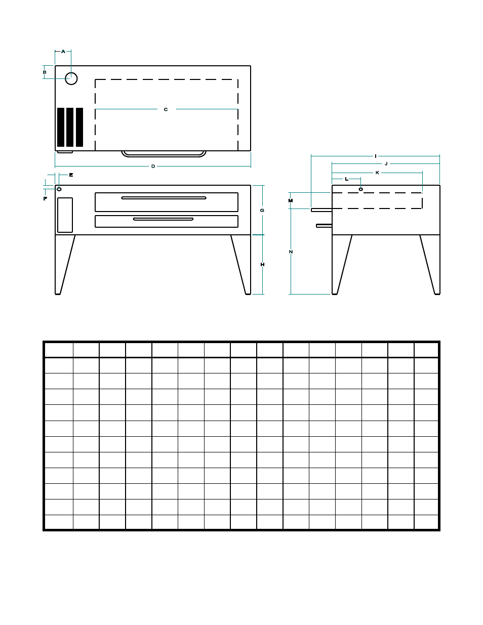 Dimensions and specifications | Bakers Pride 616 Manual User Manual | Page 4 / 24