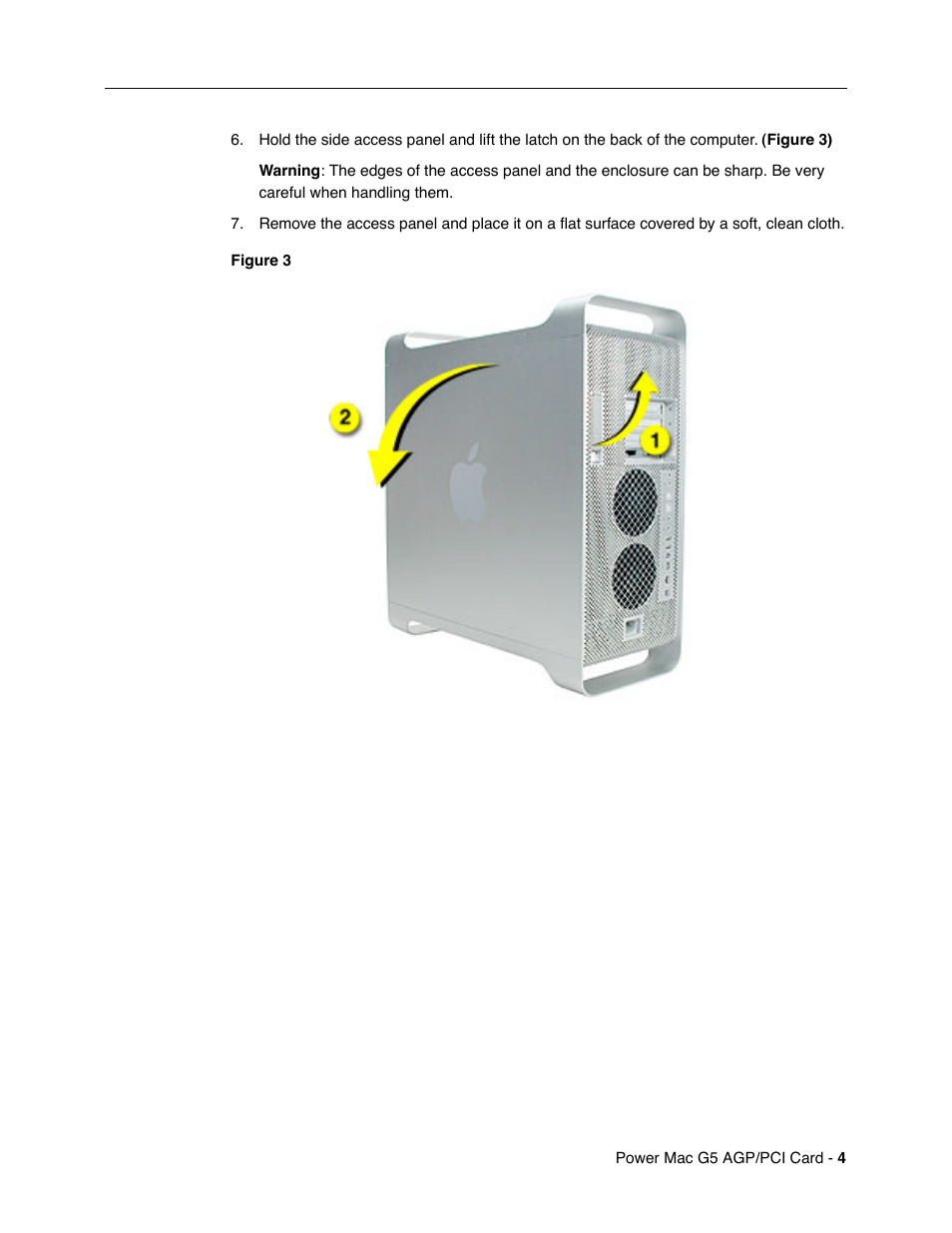 Apple Power Mac G5 (AGP/PCI Card Replacement) User Manual | Page 4 / 7