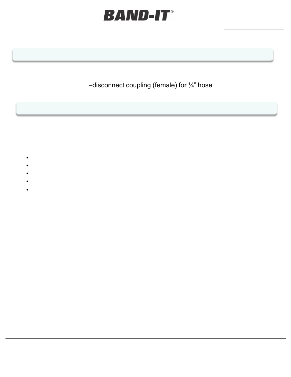 Operating manual | BAND-IT BT1000 Boss Tool User Manual | Page 5 / 11