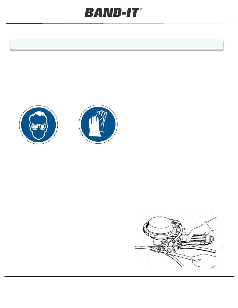 Operating manual | BAND-IT BT1000 Boss Tool User Manual | Page 6 / 11