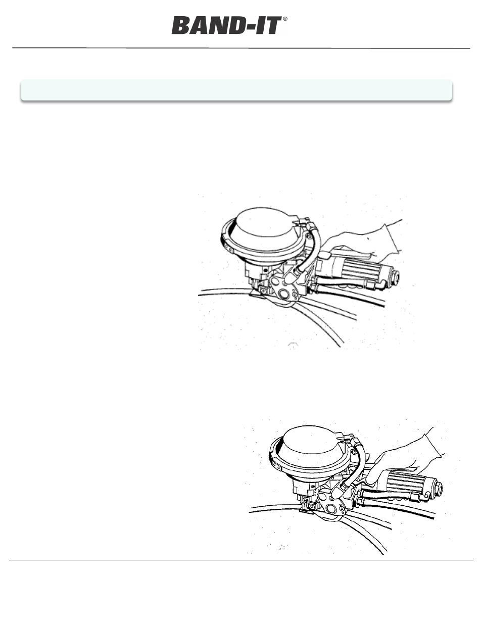 Operating manual | BAND-IT BT1000 Boss Tool User Manual | Page 7 / 11