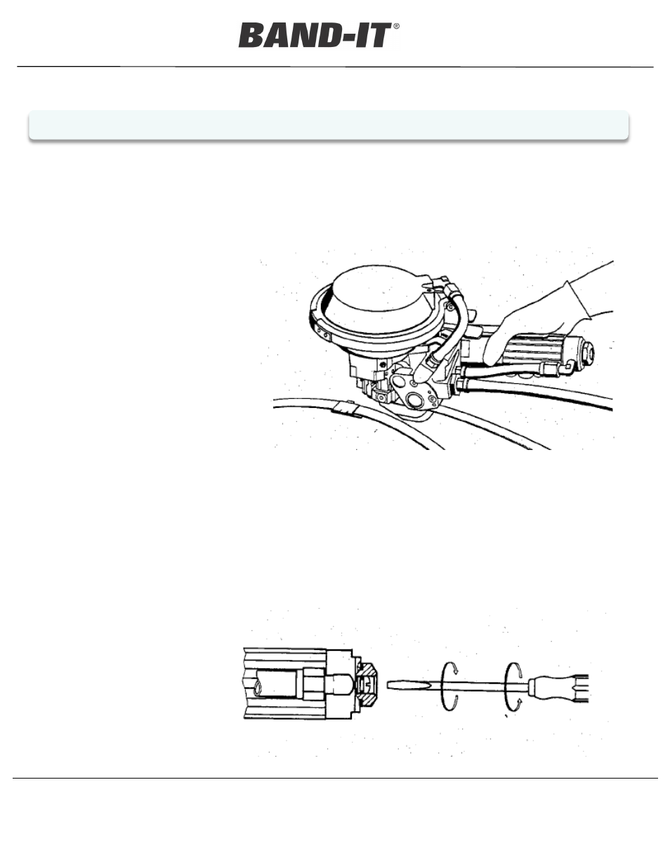 Operating manual | BAND-IT BT1000 Boss Tool User Manual | Page 8 / 11