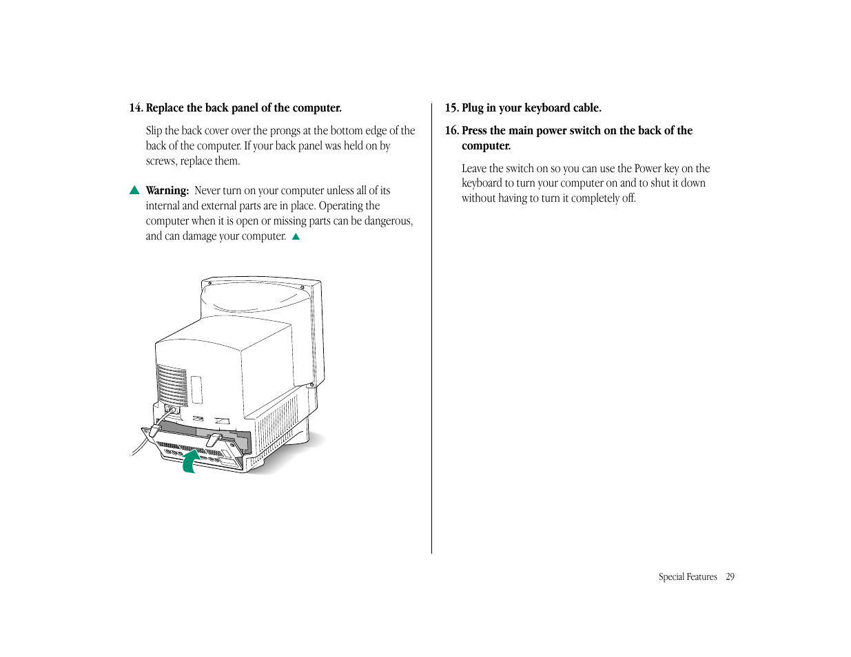 Apple Macintosh LC 575 User Manual | Page 35 / 47