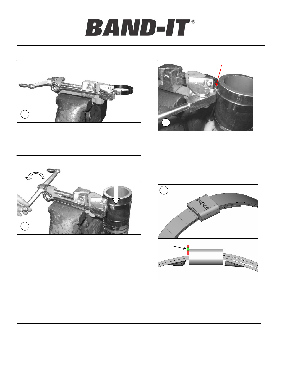 BAND-IT C00269 JR. Hand Tool User Manual | 3 pages