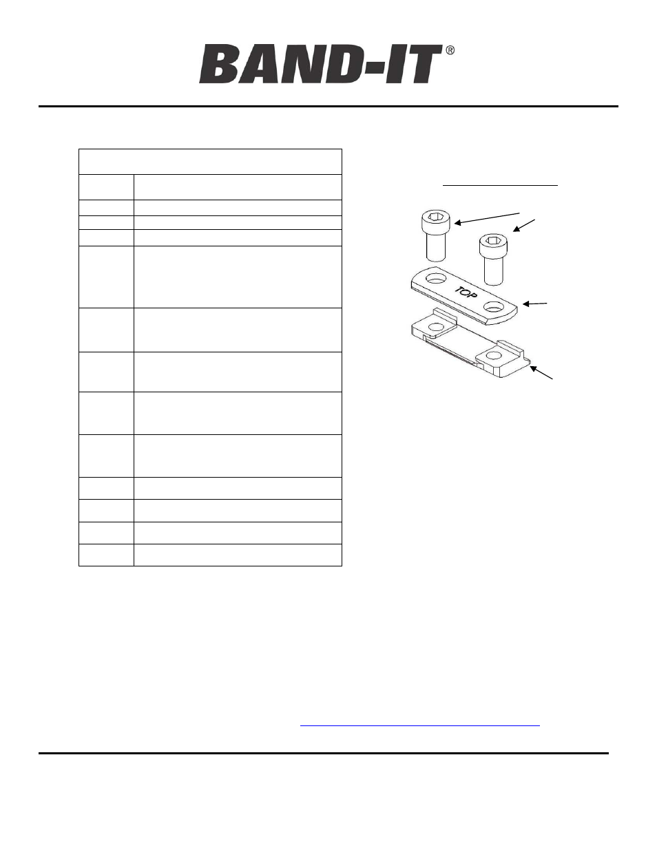 Repair parts & assembly | BAND-IT C00269 JR. Hand Tool User Manual | Page 3 / 3