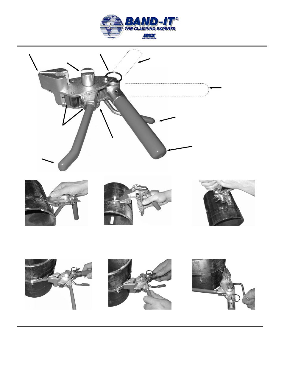 BAND-IT C07569 Bantam Hand Tool User Manual | 3 pages