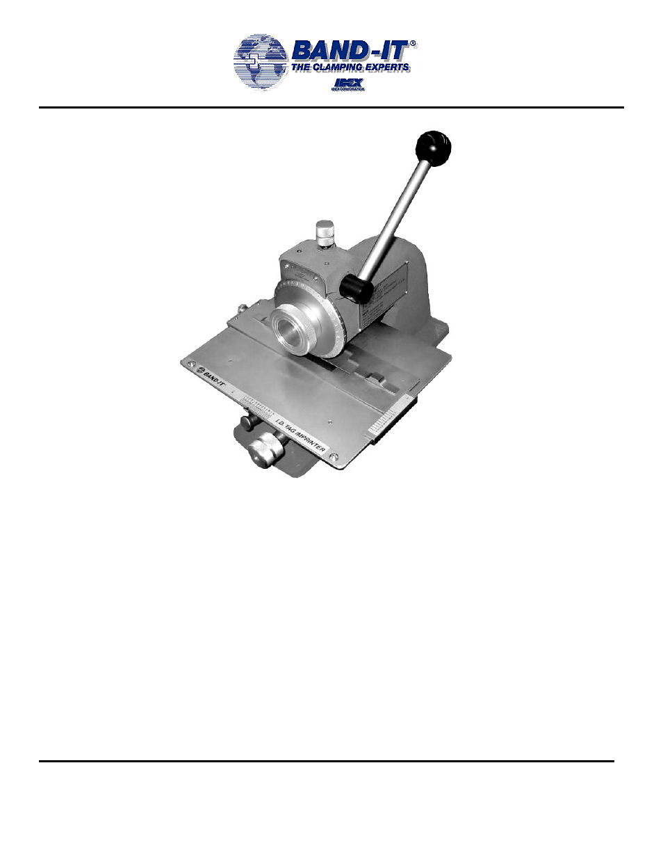 BAND-IT ID200 Series Imprinter User Manual | 14 pages