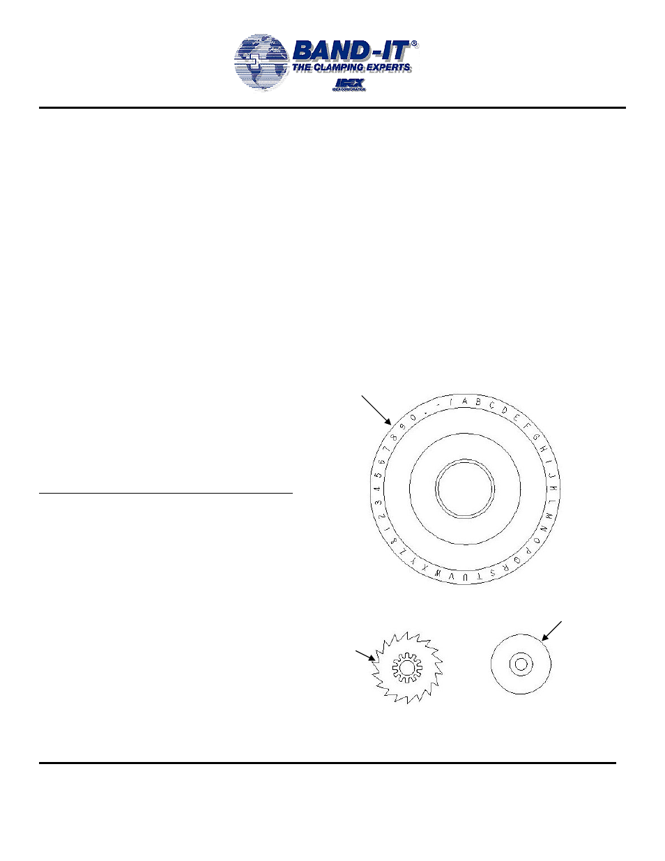 Id200 series imprinter character dial instructions | BAND-IT ID200 Series Imprinter User Manual | Page 4 / 14