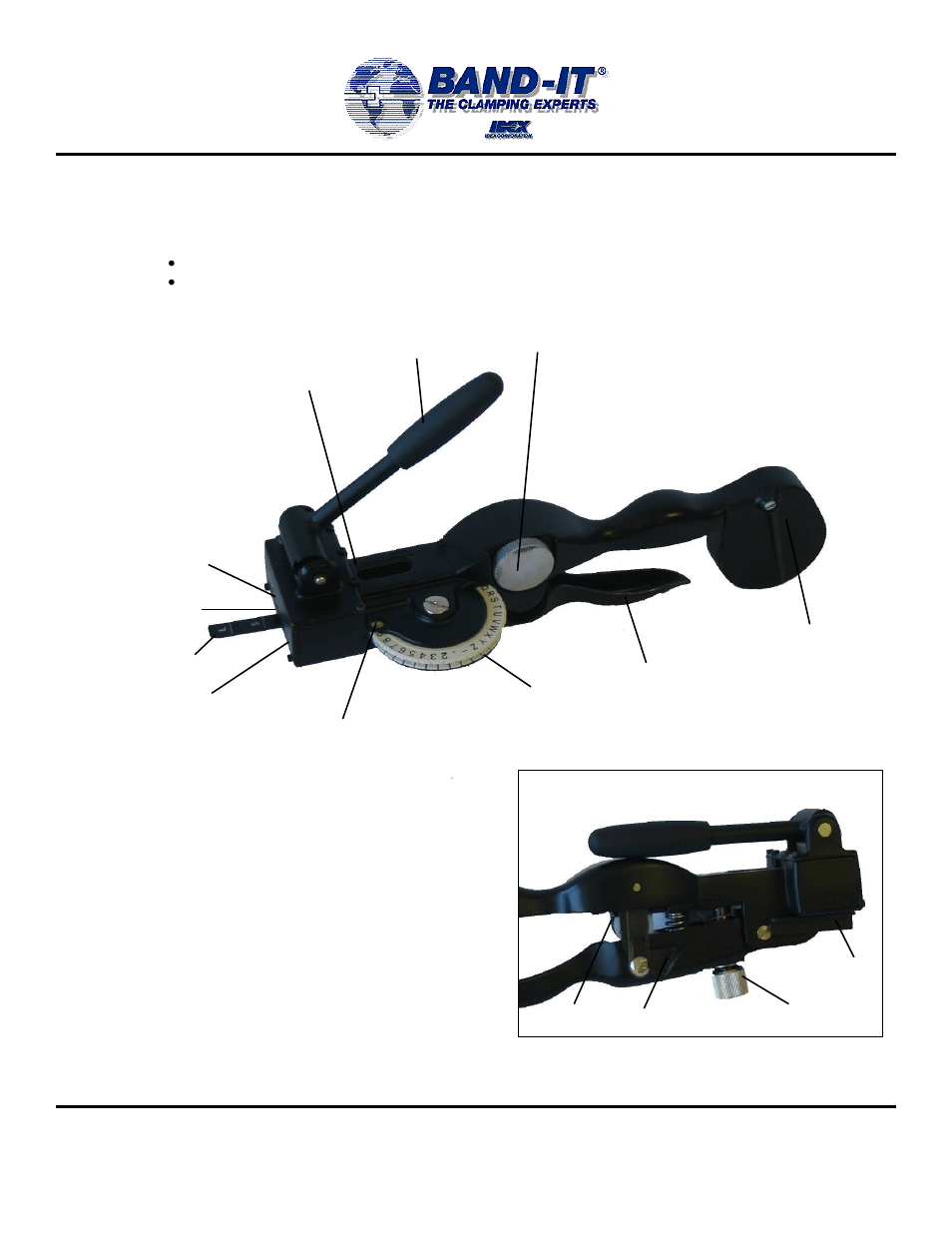 BAND-IT ID4002 SS Tape Embosser User Manual | 2 pages