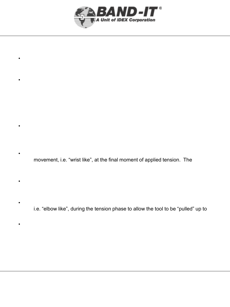It0750-ab, Remote operation & fixturing tips, 12 of 38 | Mini tie-lok tool | BAND-IT IT0750-AB Mini Tie-Lok Tool User Manual | Page 12 / 38