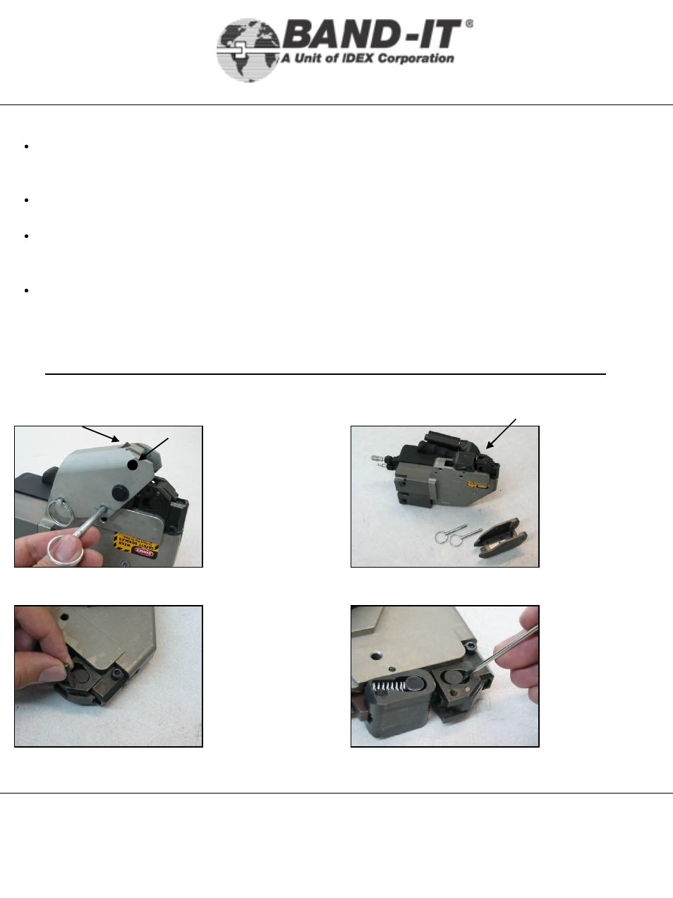 It0750-ab, Troubleshooting, 17 of 38 | Mini tie-lok tool | BAND-IT IT0750-AB Mini Tie-Lok Tool User Manual | Page 17 / 38