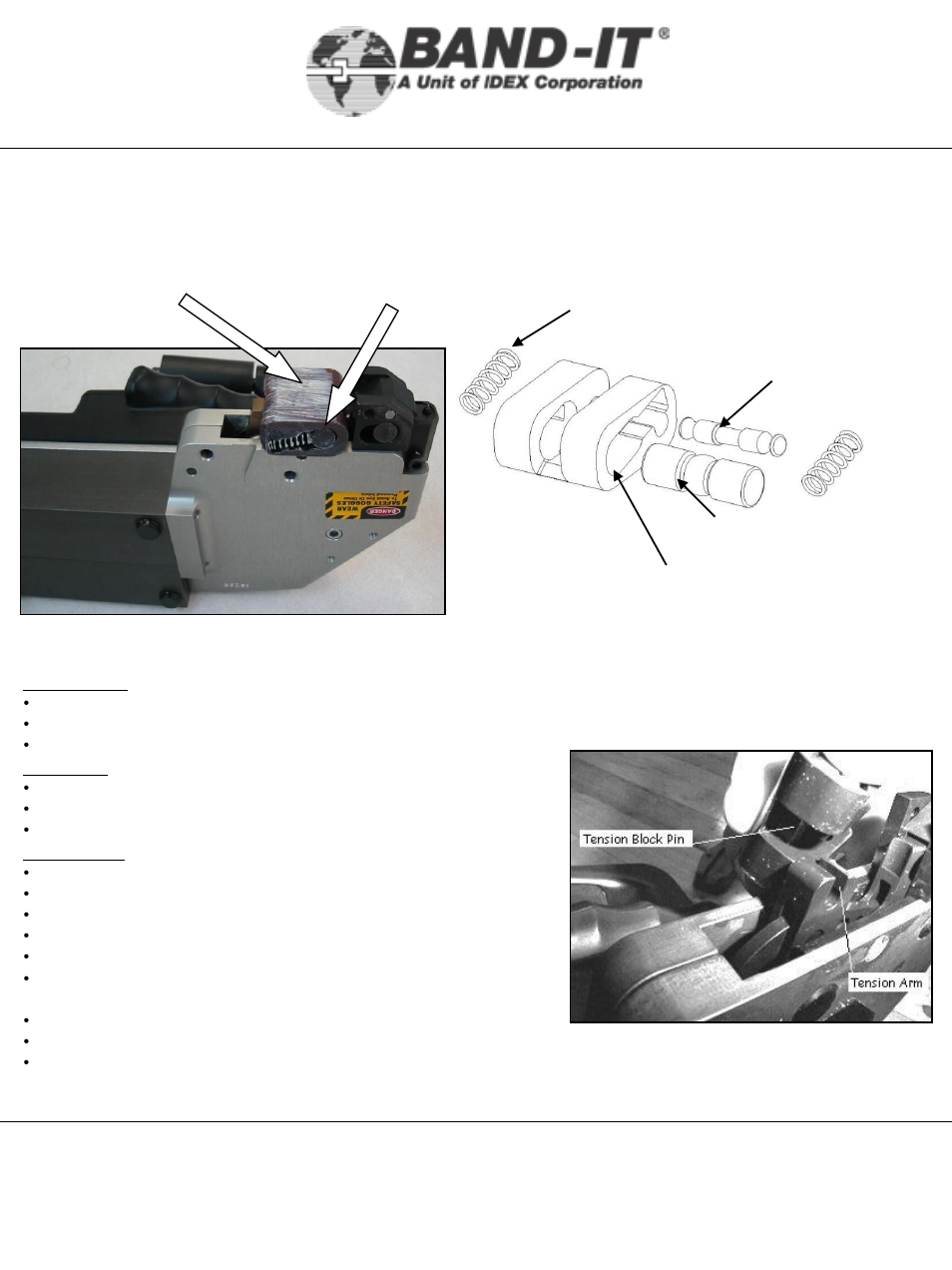 It0750-ab, Maintenance, 24 of 38 | Mini tie-lok tool | BAND-IT IT0750-AB Mini Tie-Lok Tool User Manual | Page 24 / 38