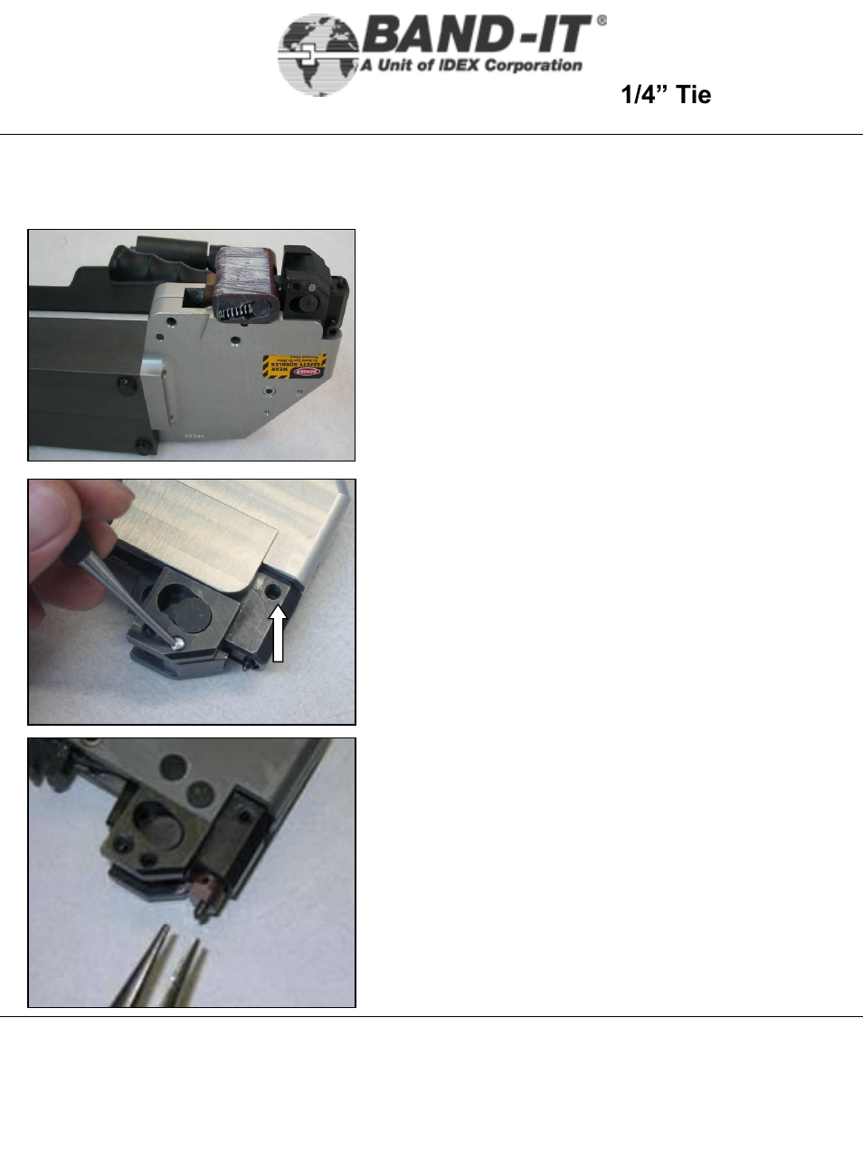 It1000-ab, Maintenance, 23 of 38 | 1/4” tie-lok, Tool | BAND-IT IT1000-AB 1/4 Tie-Lok Tool User Manual | Page 23 / 38