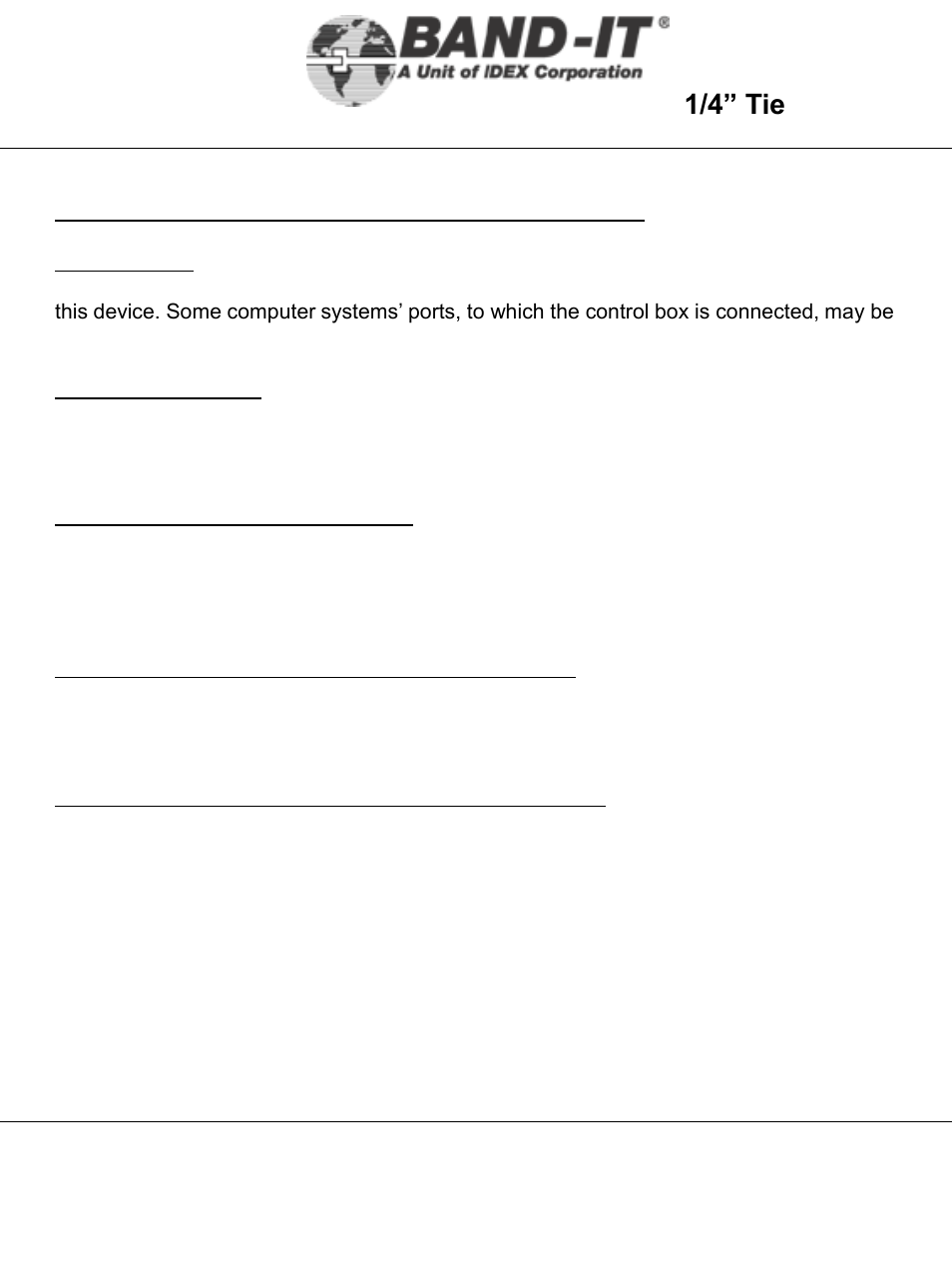 It1000-ab, 34 of 38, 1/4” tie-lok | Tool, Tension cylinder pressure monitoring system | BAND-IT IT1000-AB 1/4 Tie-Lok Tool User Manual | Page 34 / 38