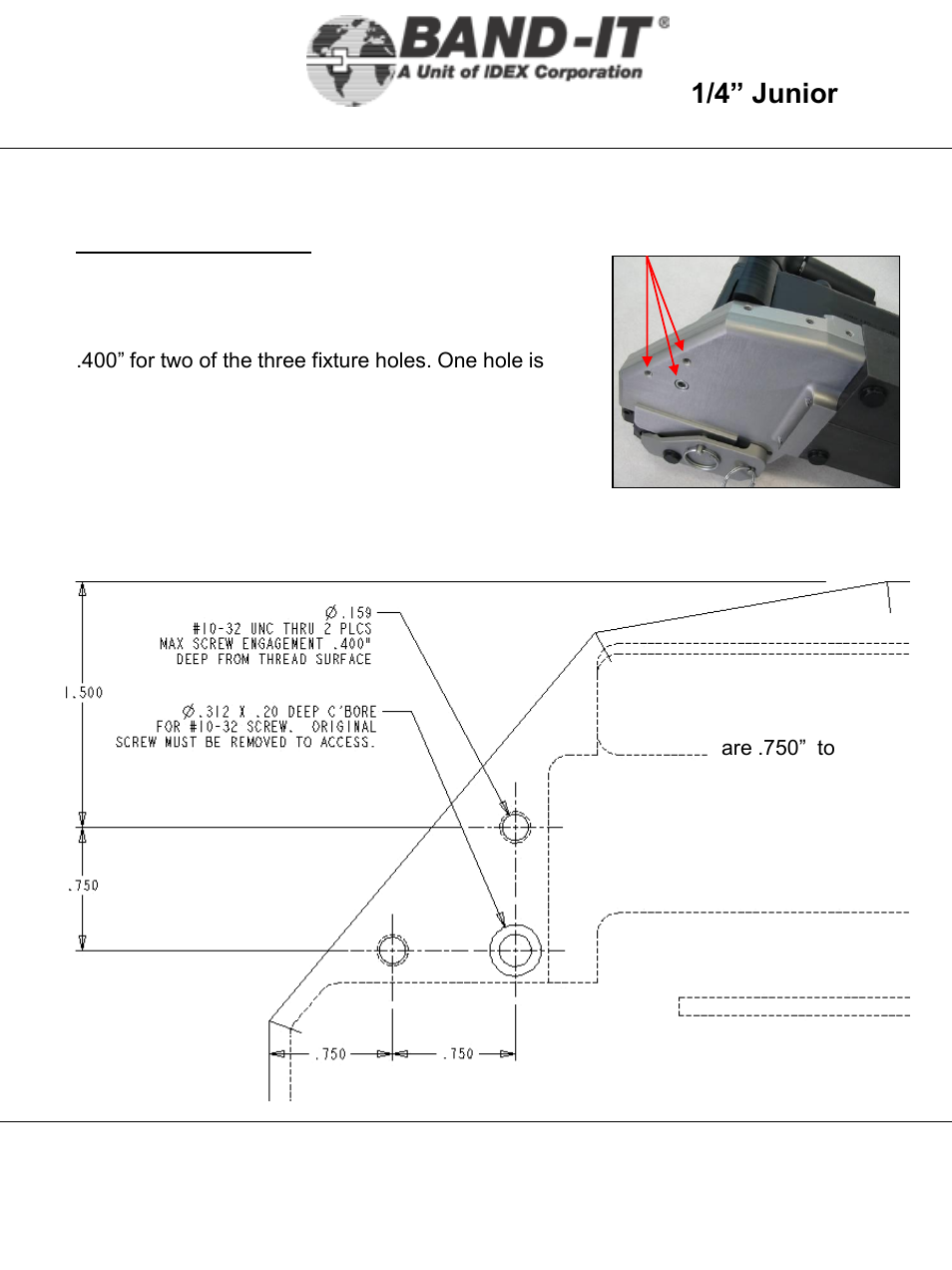 It2000-ab, Setup & assembly instructions, 10 of 38 | 1/4” junior, Tool | BAND-IT IT2000-AB 1/4 Junior Tool User Manual | Page 10 / 38