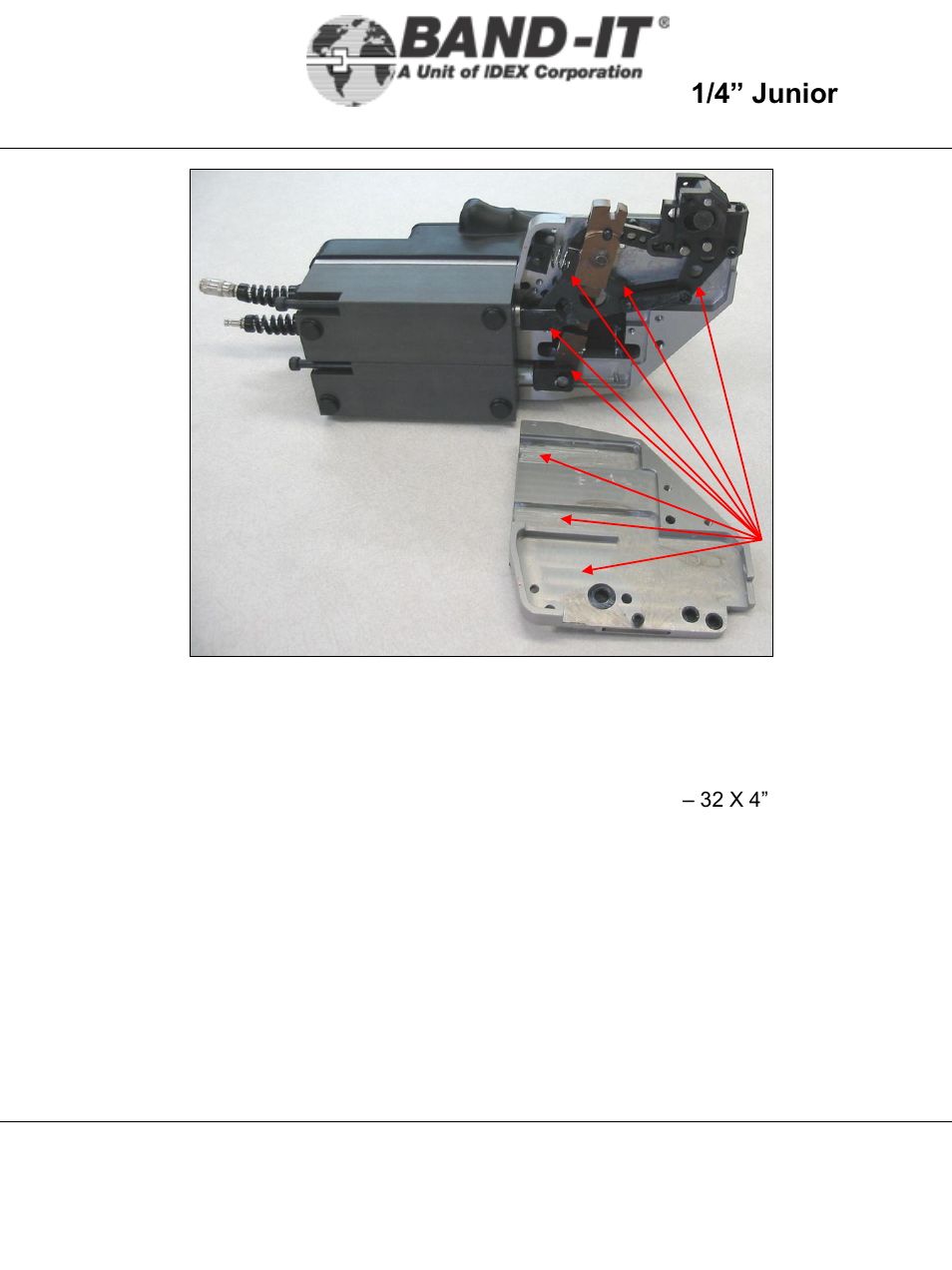 It2000-ab, Maintenance, 26 of 38 | 1/4” junior, Tool | BAND-IT IT2000-AB 1/4 Junior Tool User Manual | Page 26 / 38