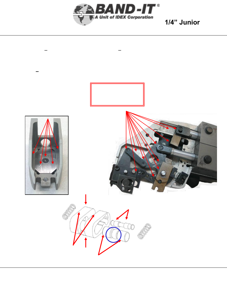 It2000-ab, Maintenance, 27 of 38 | 1/4” junior, Tool | BAND-IT IT2000-AB 1/4 Junior Tool User Manual | Page 27 / 38