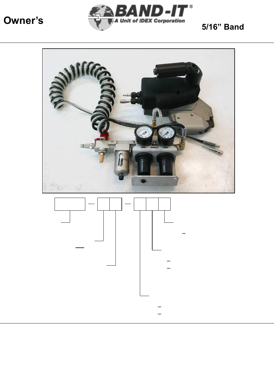 BAND-IT IT4000-AB 5/16 Band-Lok Tool User Manual | 28 pages