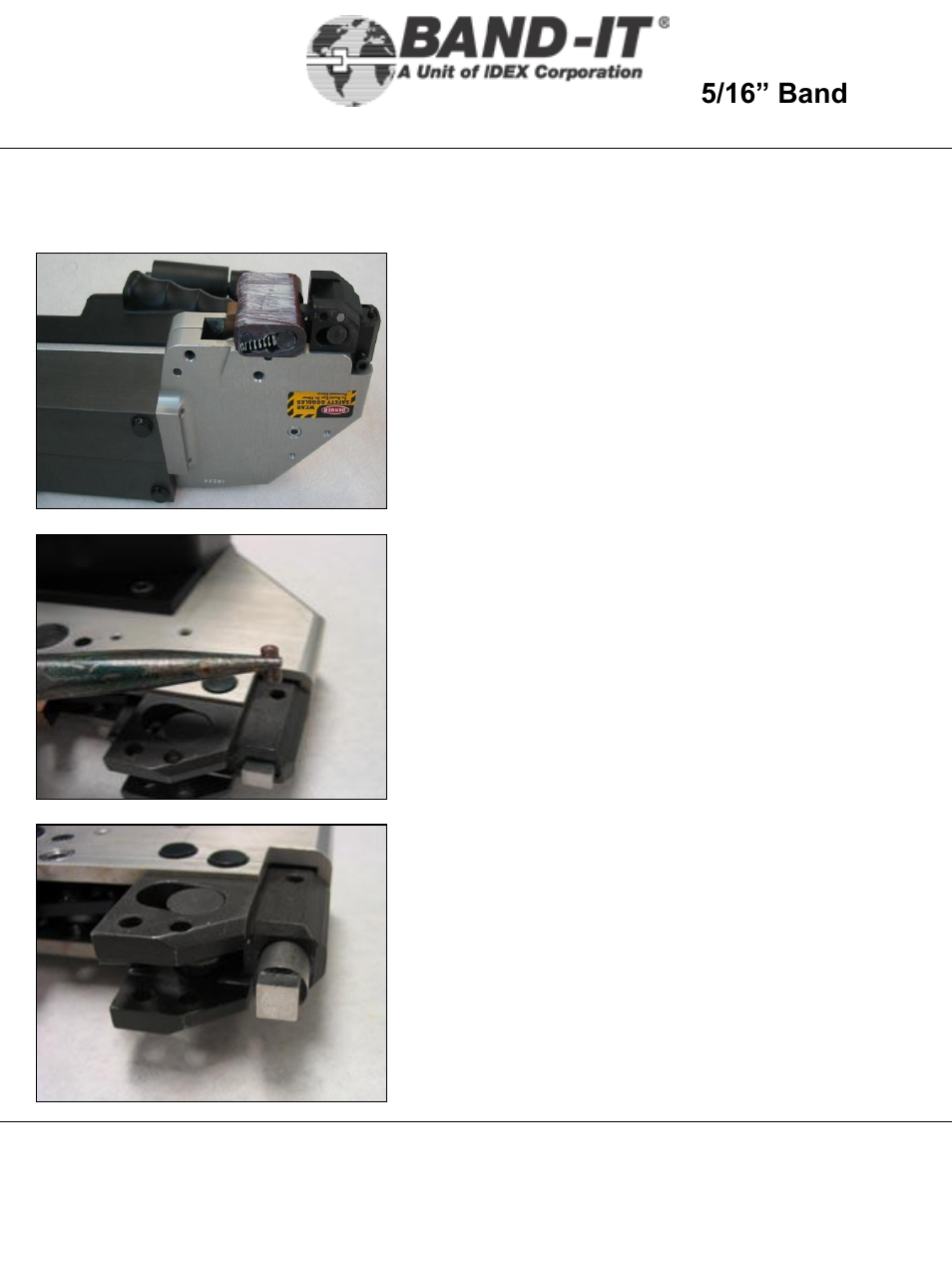 It4000-ab, Maintenance, 23 of 28 | 5/16” band-lok tool | BAND-IT IT4000-AB 5/16 Band-Lok Tool User Manual | Page 23 / 28