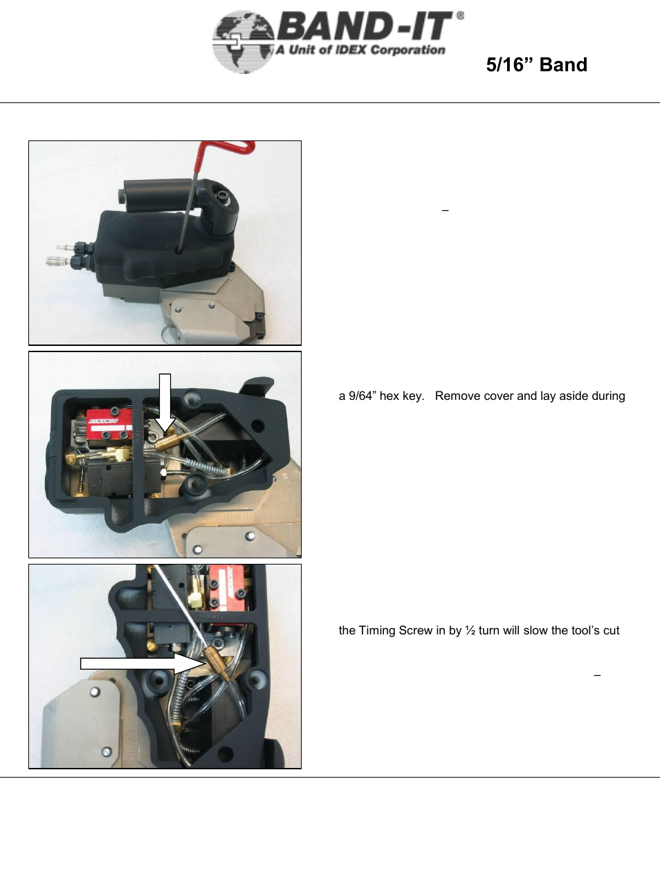 It4000-ab, Maintenance, 28 of 28 | 5/16” band-lok tool, Procedure | BAND-IT IT4000-AB 5/16 Band-Lok Tool User Manual | Page 28 / 28