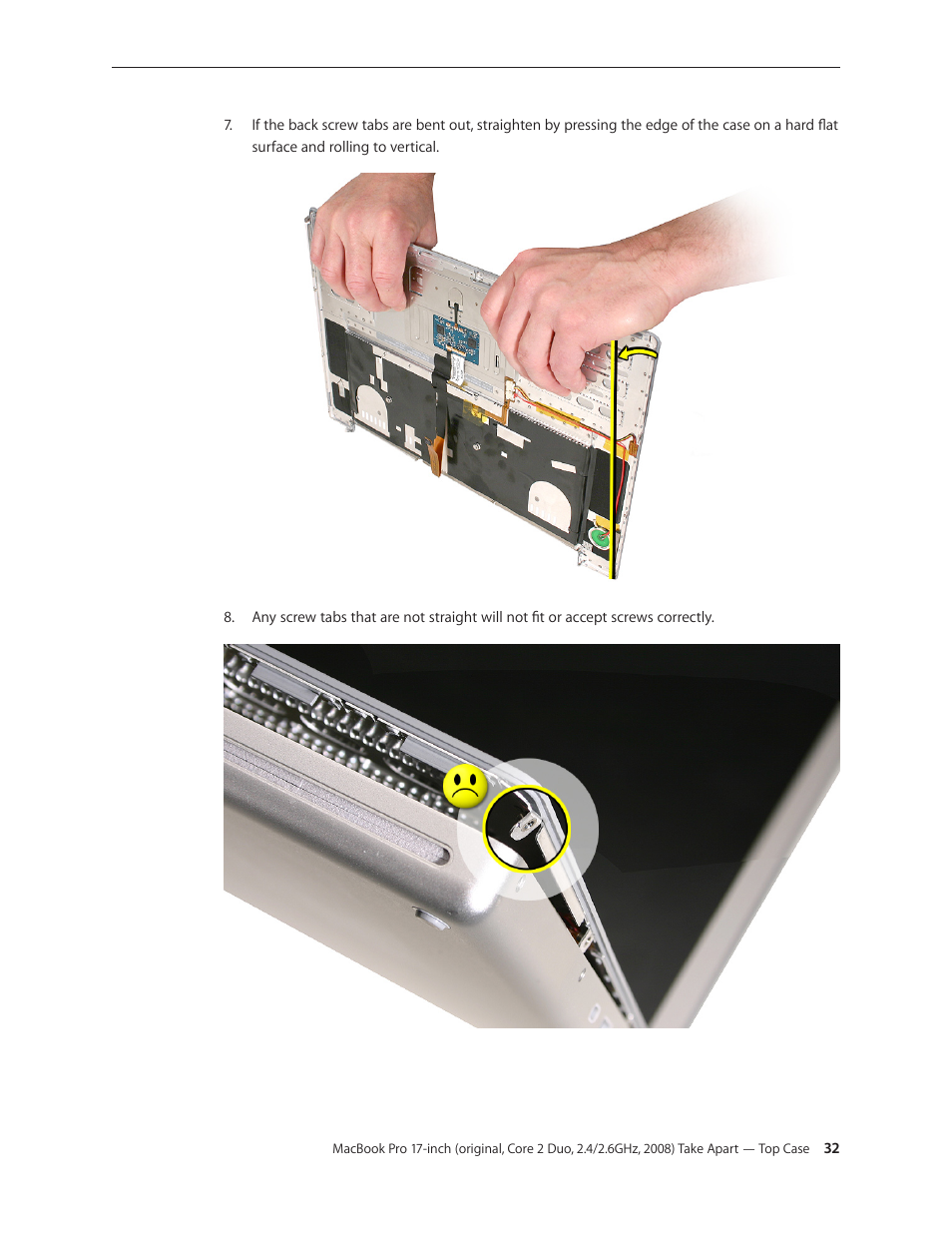 Apple MacBook Pro 17-inch (original, Core 2 Duo, 2.4GHz, Late 2007 CTO, Early 2008, and Late 2008) User Manual | Page 32 / 204