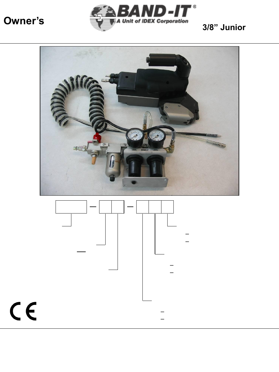 BAND-IT IT5000-AB 3/8 Junior Tool User Manual | 38 pages