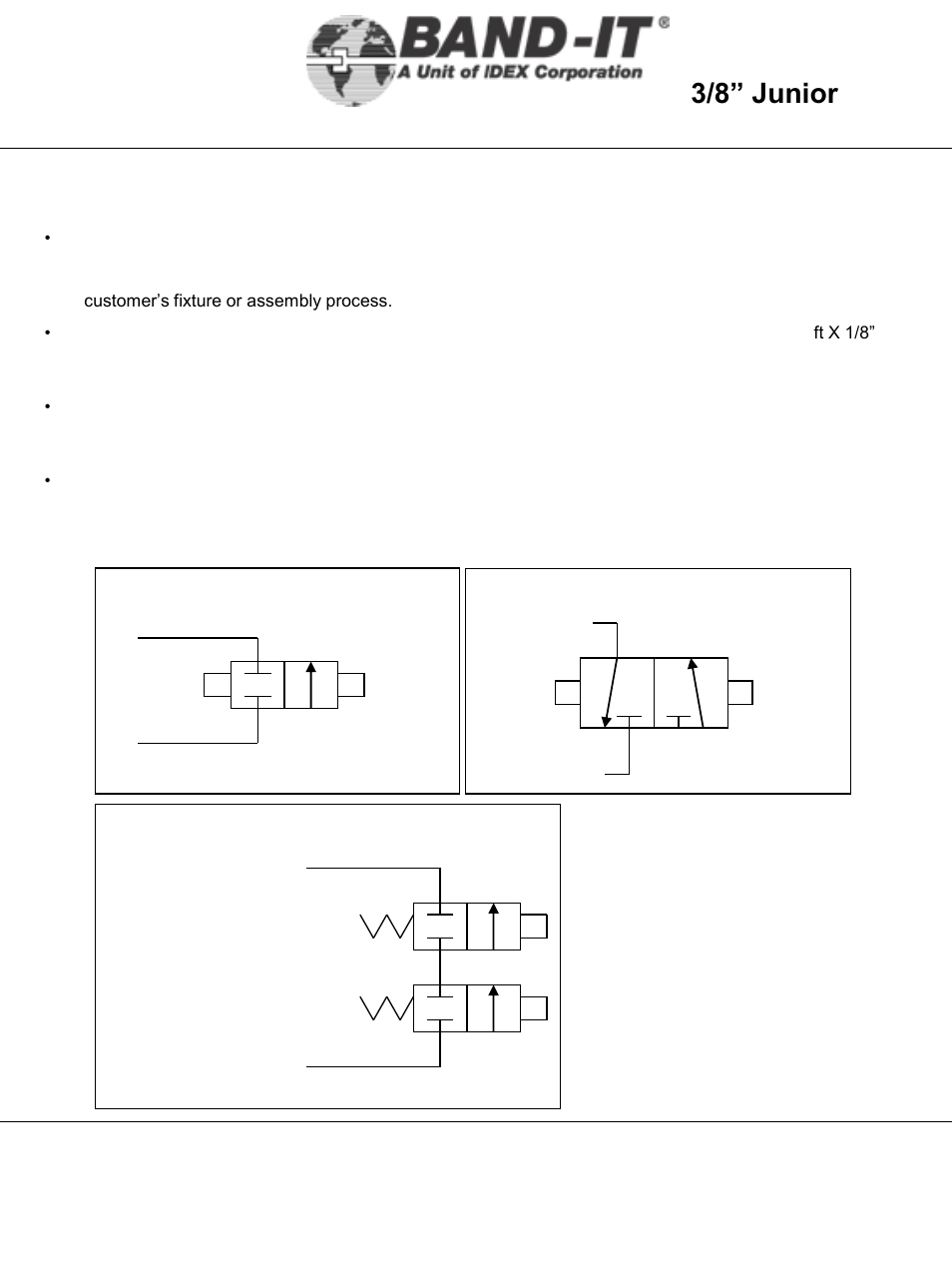 It5000-ab, 13 of 38, 3/8” junior | Tool, Remote operations & fixturing tips, It5000 configured for remote actuation | BAND-IT IT5000-AB 3/8 Junior Tool User Manual | Page 13 / 38