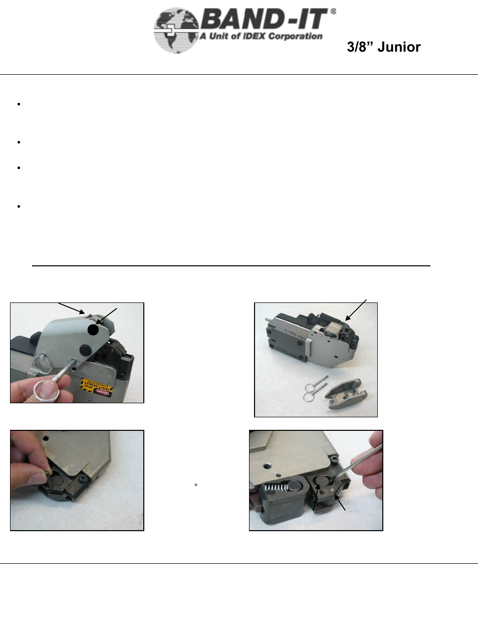 It5000-ab, Troubleshooting, 17 of 38 | 3/8” junior, Tool | BAND-IT IT5000-AB 3/8 Junior Tool User Manual | Page 17 / 38