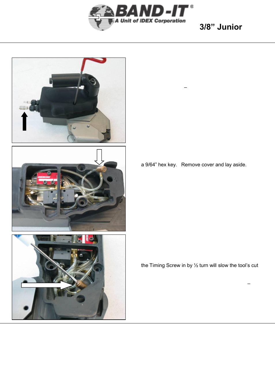 It5000-ab, Maintenance, 28 of 38 | 3/8” junior, Tool, Procedure | BAND-IT IT5000-AB 3/8 Junior Tool User Manual | Page 28 / 38