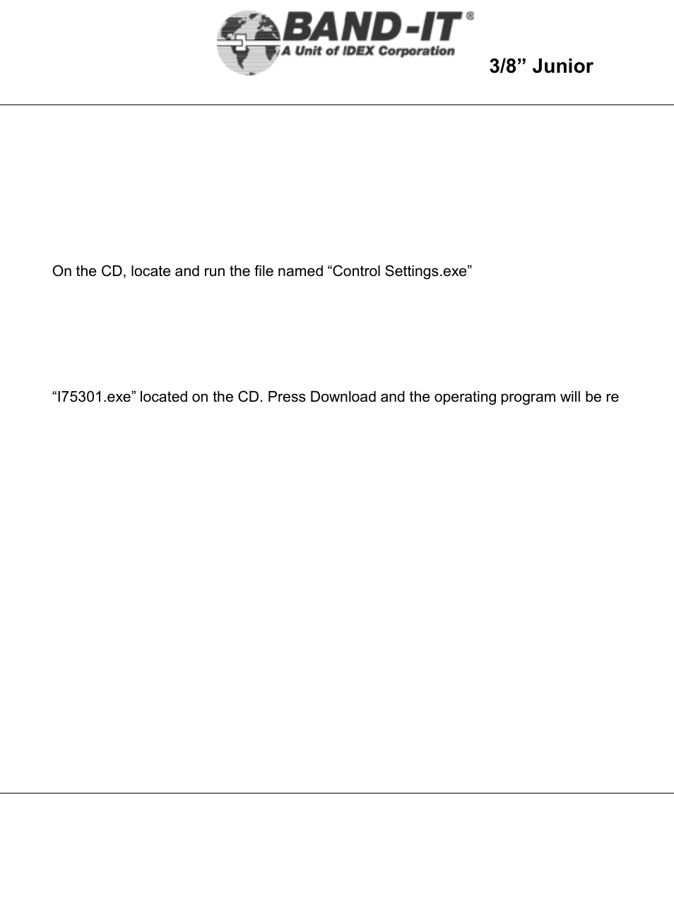 It5000-ab, 31 of 38, 3/8” junior | Tool | BAND-IT IT5000-AB 3/8 Junior Tool User Manual | Page 31 / 38